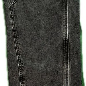 Black Denim Baggy Jeans